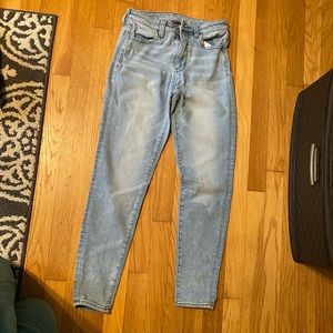 American eagle super hi-rise jeggings